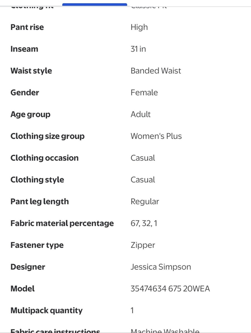 Jessica Simpson Daisy Flare Jeans - Dark Wash - Picture 9 of 9